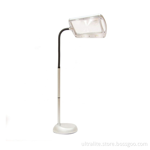 Led Desk Lamp With Magnifier 3X Magnifying Reading Lamp For Old People Asthenopic Group
